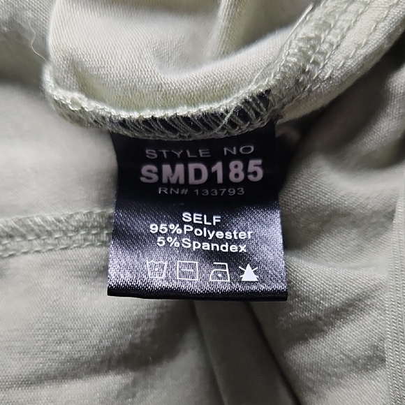 POL Sage Green Never Better Felt Soft Maxi Dress - Picture 10 of 12